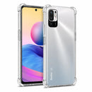nPlusOne clear TPU back cover fitted on Redmi Note 10 5G