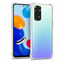 nPlusOne clear TPU back cover fitted on Redmi Note 11 5G