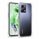 nPlusOne clear TPU back cover fitted on Redmi Note 12 5G