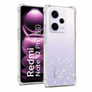 nPlusOne clear TPU back cover fitted on Redmi Note 12 Pro 5G