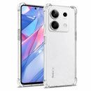 nPlusOne clear TPU back cover fitted on Redmi Note 13 5G