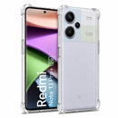 nPlusOne clear TPU back cover fitted on Redmi Note 13 Pro Plus 5G
