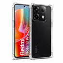 nPlusOne clear TPU back cover fitted on Redmi Note 13 Pro 5G