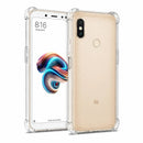 nPlusOne clear TPU back cover fitted on Redmi Note 5 Pro 4G
