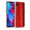 nPlusOne clear TPU back cover fitted on Redmi Note 7 4G