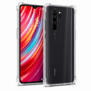 nPlusOne clear TPU back cover fitted on Redmi Note 8 Pro 4G