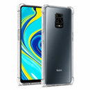 nPlusOne clear TPU back cover fitted on Redmi Note 9 Pro 4G