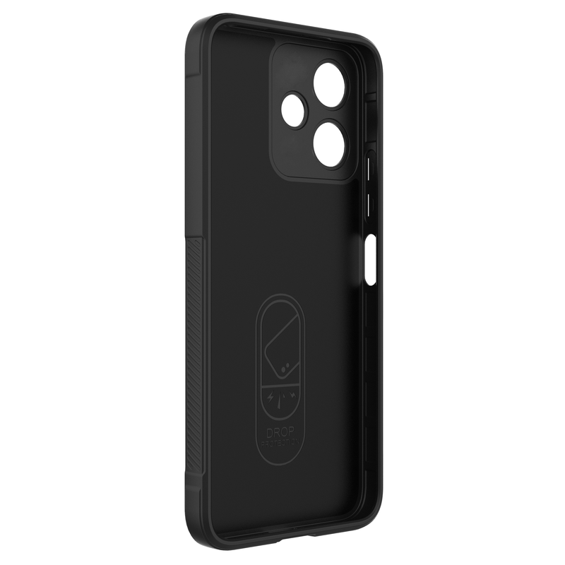 Shield Silicone - Mobile Back Cover for Poco M6 Pro 5G - 6.79 Inches - (INR 159 Only for prepaid orders)