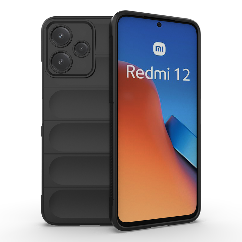 Shield Silicone - Mobile Back Cover for Redmi 12 5G - 6.79 Inches - (INR 159 Only for prepaid orders)