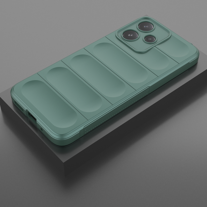 Shield Silicone - Mobile Back Cover for Redmi 12 5G - 6.79 Inches - (INR 159 Only for prepaid orders)