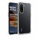 nPlusOne Clear TPU Back Cover for Redmi A7 Pro 4G (6.9") - Transparent Shockproof Slim Case