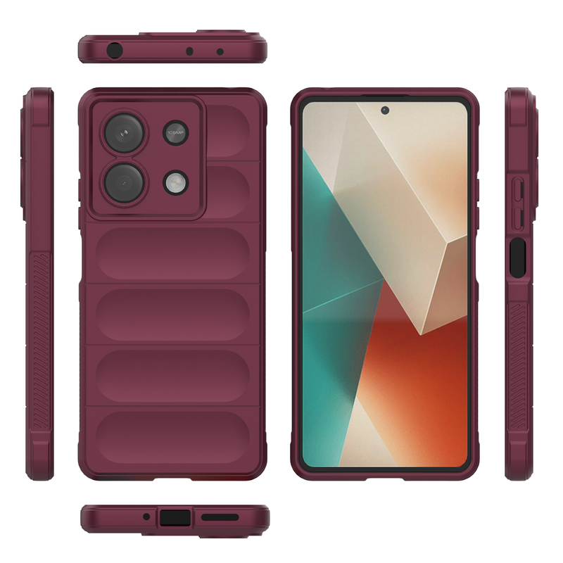 Shield Silicone - Mobile Back Cover for Redmi Note 13 5G - 6.67 Inches - (INR 159 Only for prepaid orders)
