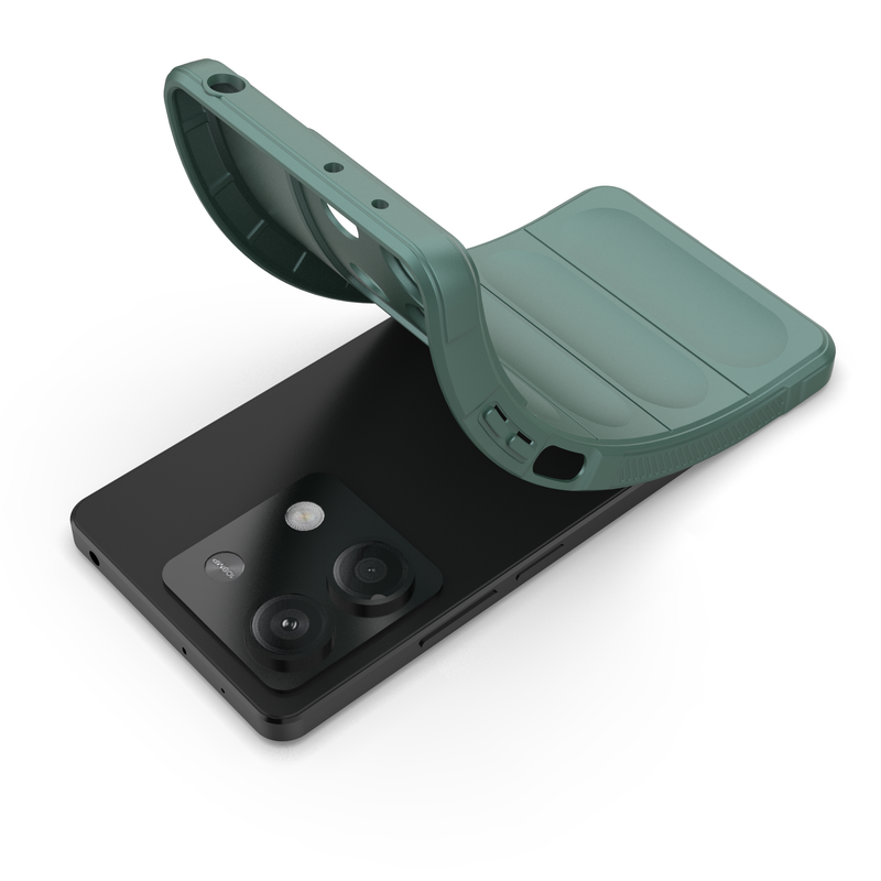 Shield Silicone - Mobile Back Cover for Redmi Note 13 5G - 6.67 Inches - (INR 159 Only for prepaid orders)