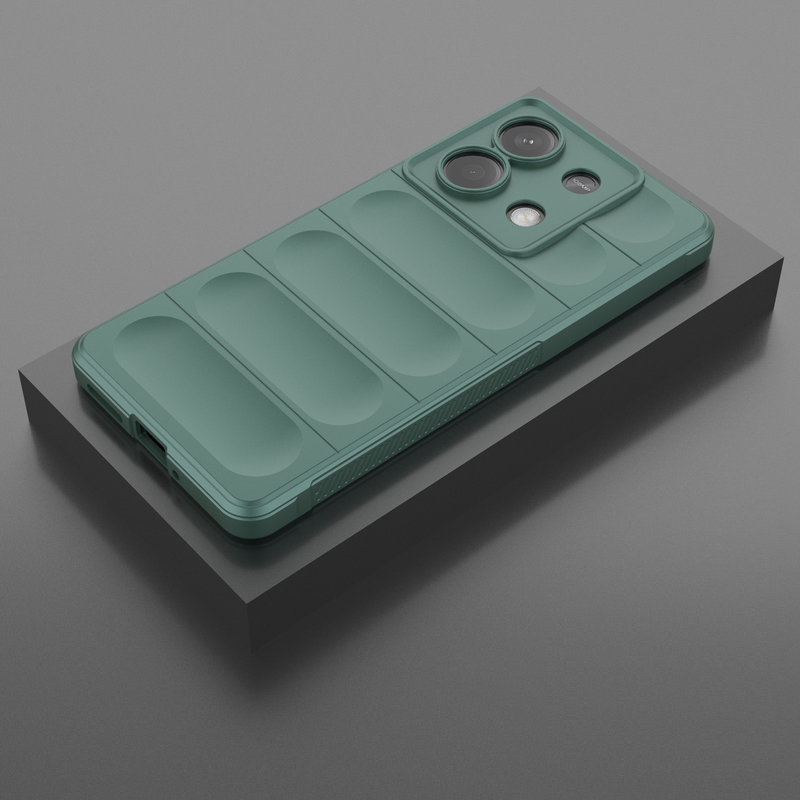 Shield Silicone - Mobile Back Cover for Redmi Note 13 5G - 6.67 Inches - (INR 159 Only for prepaid orders)