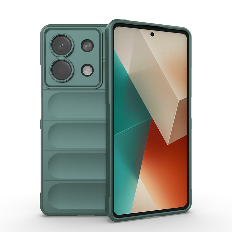 Shield Silicone - Mobile Back Cover for Redmi Note 13 5G - 6.67 Inches - (INR 159 Only for prepaid orders)