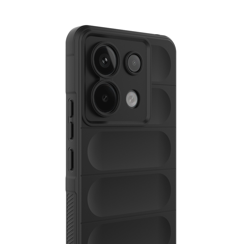 Shield Silicone - Mobile Back Cover for Poco X6 5G - 6.67 Inches - (INR 199 Only for Prepaid Orders)