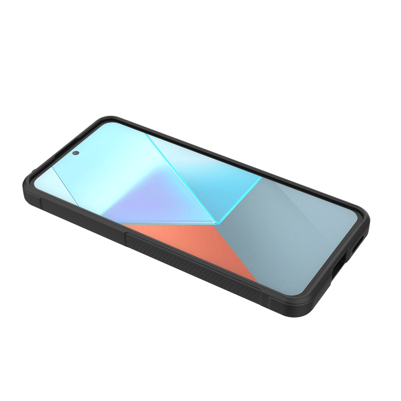 Shield Silicone - Mobile Back Cover for Poco X6 5G - 6.67 Inches - (INR 199 Only for Prepaid Orders)