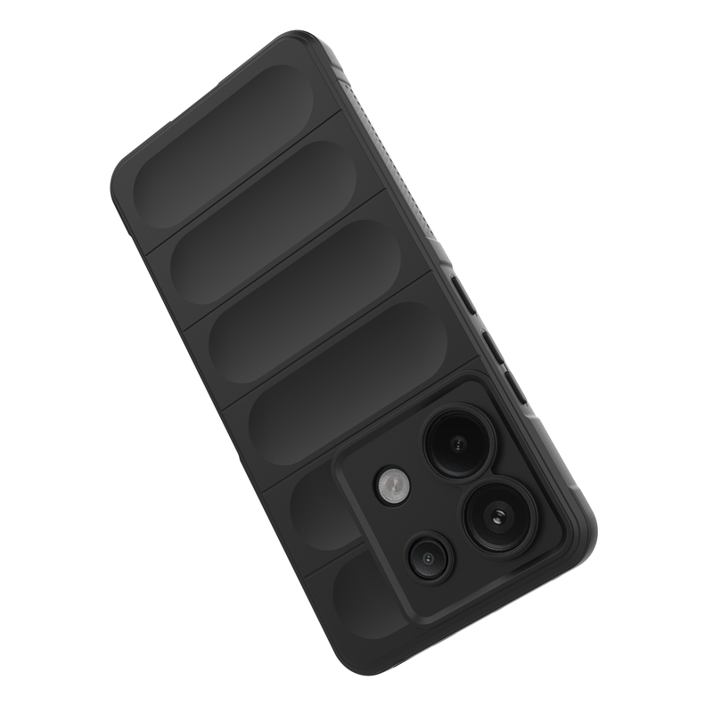 Shield Silicone - Mobile Back Cover for Poco X6 5G - 6.67 Inches - (INR 199 Only for Prepaid Orders)