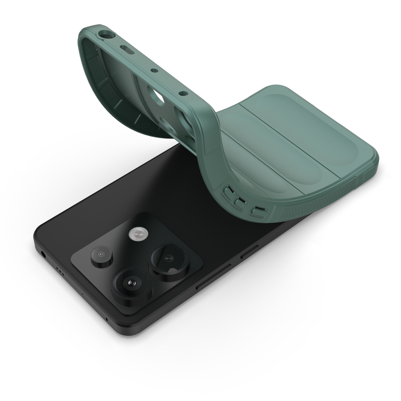 Shield Silicone - Mobile Back Cover for Poco X6 5G - 6.67 Inches - (INR 199 Only for Prepaid Orders)