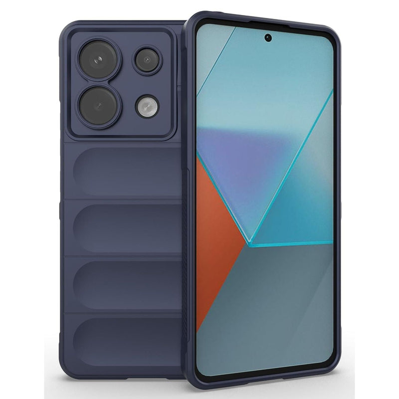 Shield Silicone - Mobile Back Cover for Poco X6 5G - 6.67 Inches - (INR 199 Only for Prepaid Orders)