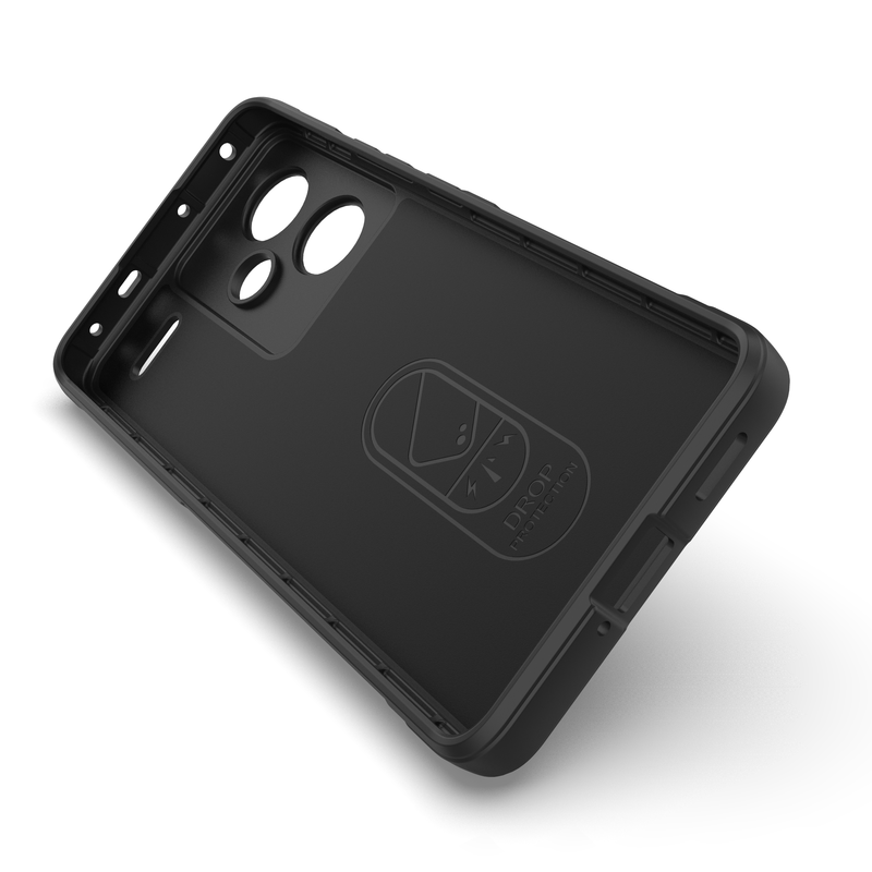 Shield Silicone - Mobile Back Cover for Redmi Note 13 Pro Plus 5G - 6.67 Inches