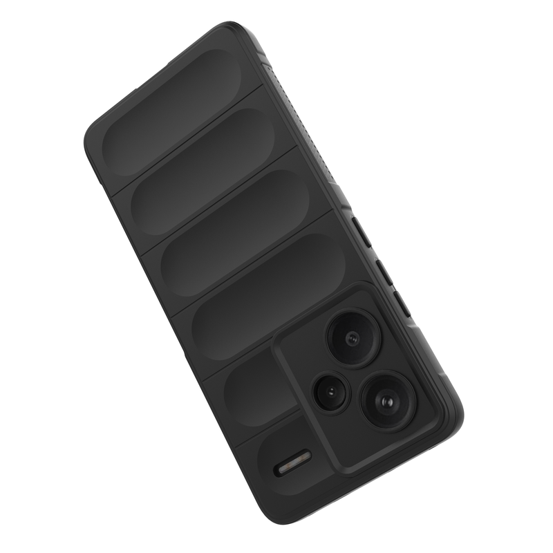 Shield Silicone - Mobile Back Cover for Redmi Note 13 Pro Plus 5G - 6.67 Inches