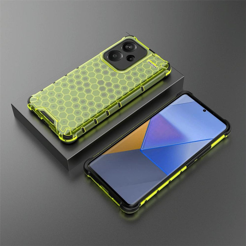 Classic Armour - Back  Cover for Redmi Note 13 Pro Plus 5G - 6.67 Inches