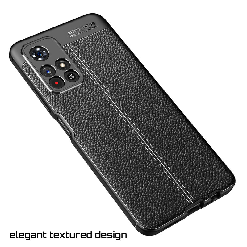 Elegant Textured - Mobile Back Cover for Redmi Note 11T 5G - 6.6 Inches