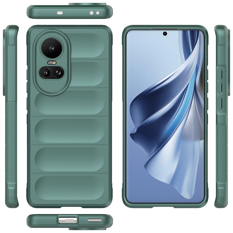 Shield Silicone - Mobile Case for Oppo Reno 10 Pro 5G - 6.7 Inches - (INR 159 Only for prepaid orders)