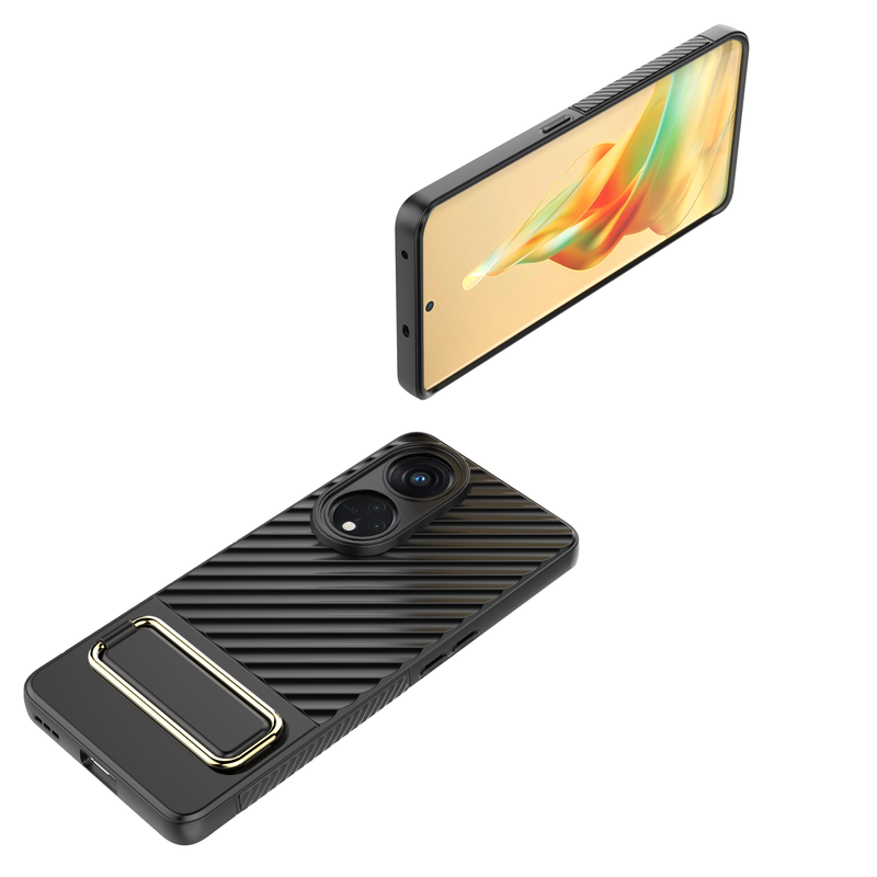 Elegant Silicone - Mobile Back Case for Oppo Reno 8T 5G - 6.7 Inches