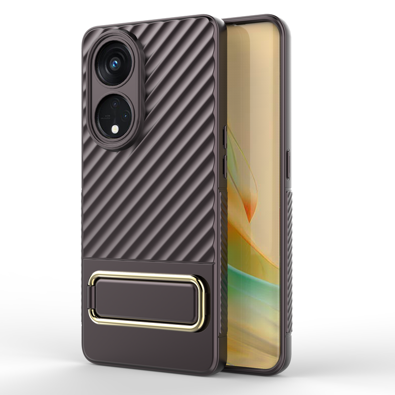 Elegant Silicone - Mobile Back Case for Oppo Reno 8T 5G - 6.7 Inches