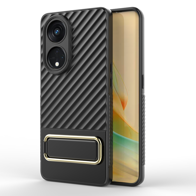 Elegant Silicone - Mobile Back Case for Oppo Reno 8T 5G - 6.7 Inches