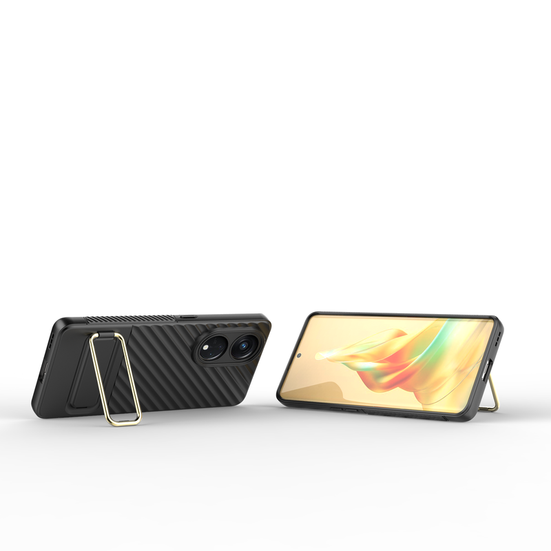 Elegant Silicone - Mobile Back Case for Oppo Reno 8T 5G - 6.7 Inches