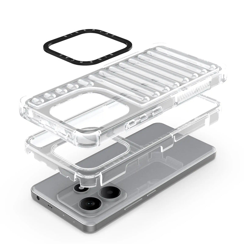 Bumper Track - Back Case for Redmi Note 14 5G - 6.67 Inches
