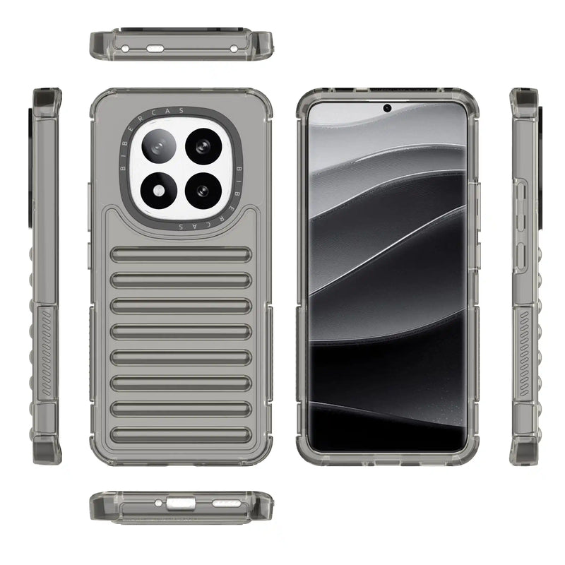nPlusOne - Bumper Track Back Cover for Redmi Note 14 Pro Plus 5G - 6.67 Inches