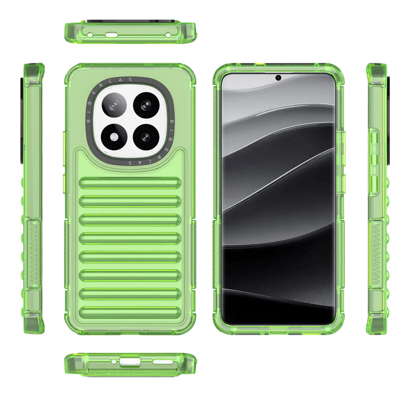 nPlusOne - Bumper Track Back Cover for Redmi Note 14 Pro Plus 5G - 6.67 Inches