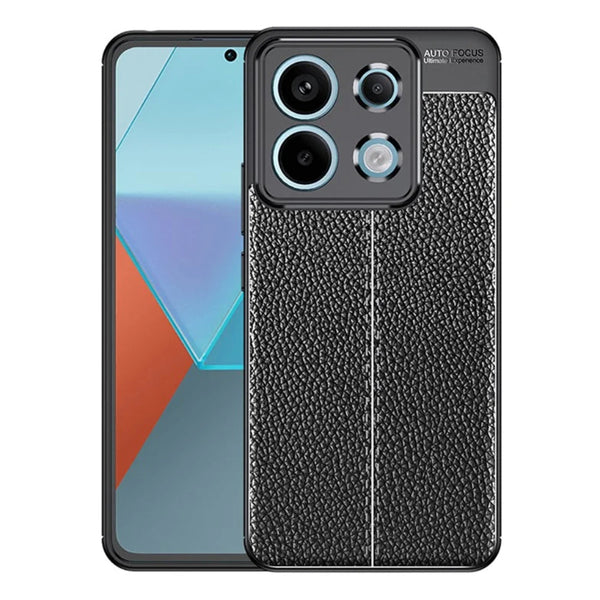 Elegant Textured - Mobile Back Cover for Poco X6 5G - 6.67 Inches