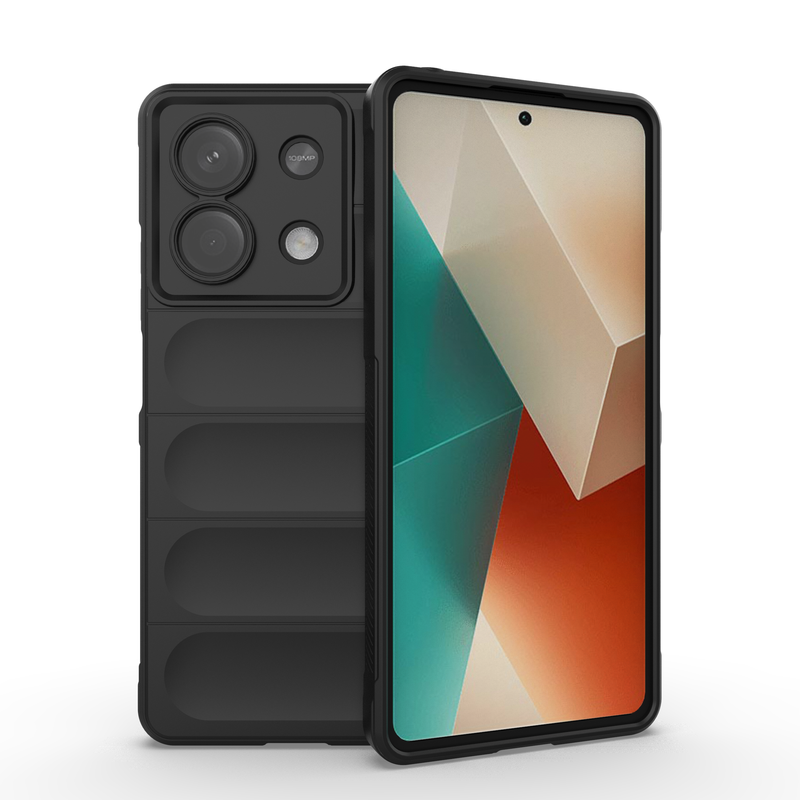 Shield Silicone - Mobile Back Cover for Redmi Note 13 5G - 6.67 Inches - (INR 159 Only for prepaid orders)