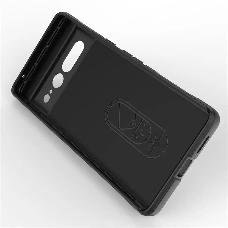 Shield Silicone - Back Case for Google Pixel 7 Pro 5G - 6.7 Inches