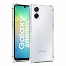 nPlusOne clear TPU back cover fitted on Samsung Galaxy A06 5G