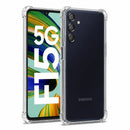 nPlusOne clear TPU back cover fitted on Samsung Galaxy F15 5G