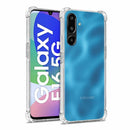 nPlusOne clear TPU back cover fitted on Samsung Galaxy F16 5G
