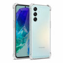 nPlusOne clear TPU back cover fitted on Samsung Galaxy M55 5G