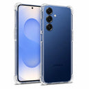nPlusOne clear TPU back cover fitted on Samsung Galaxy S25 5G