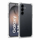 nPlusOne clear TPU back cover fitted on Samsung Galaxy S26 5G