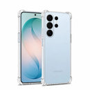 nPlusOne clear TPU back cover fitted on Samsung Galaxy S26 Ultra 5G