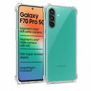 nPlusOne Clear TPU Back Cover for Samsung Galaxy F70 Pro 5G (6.7") - Transparent Shockproof Slim Case