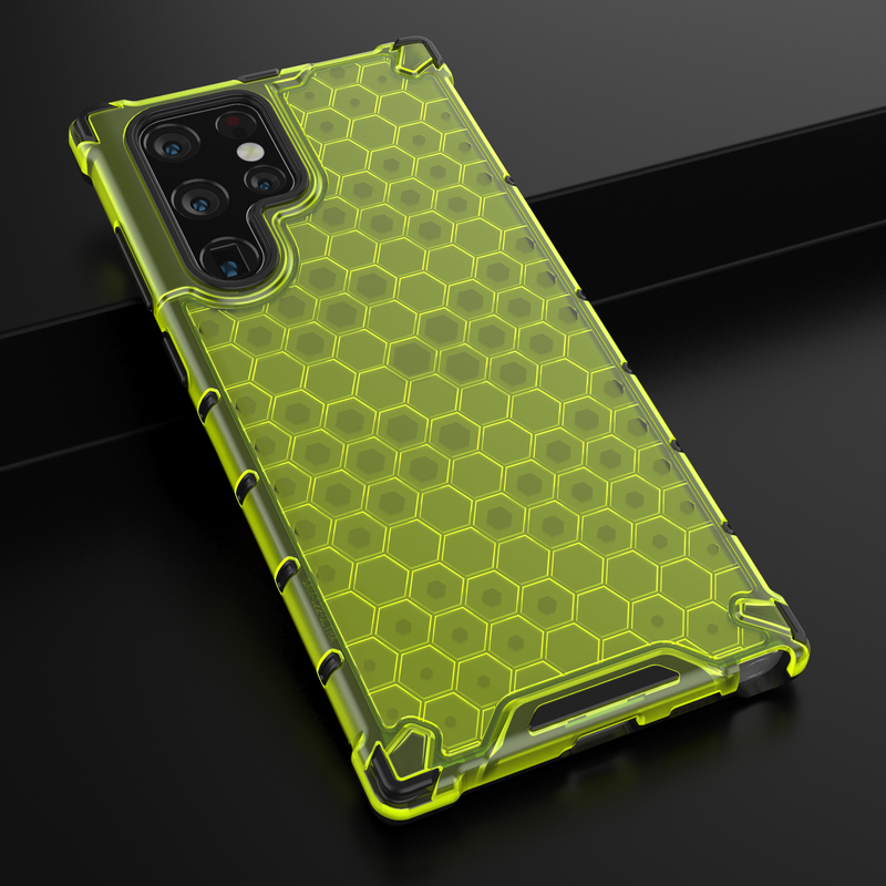 Classic Armour - Back  Cover for Samsung Galaxy S22 Ultra 5G - 6.8 Inches
