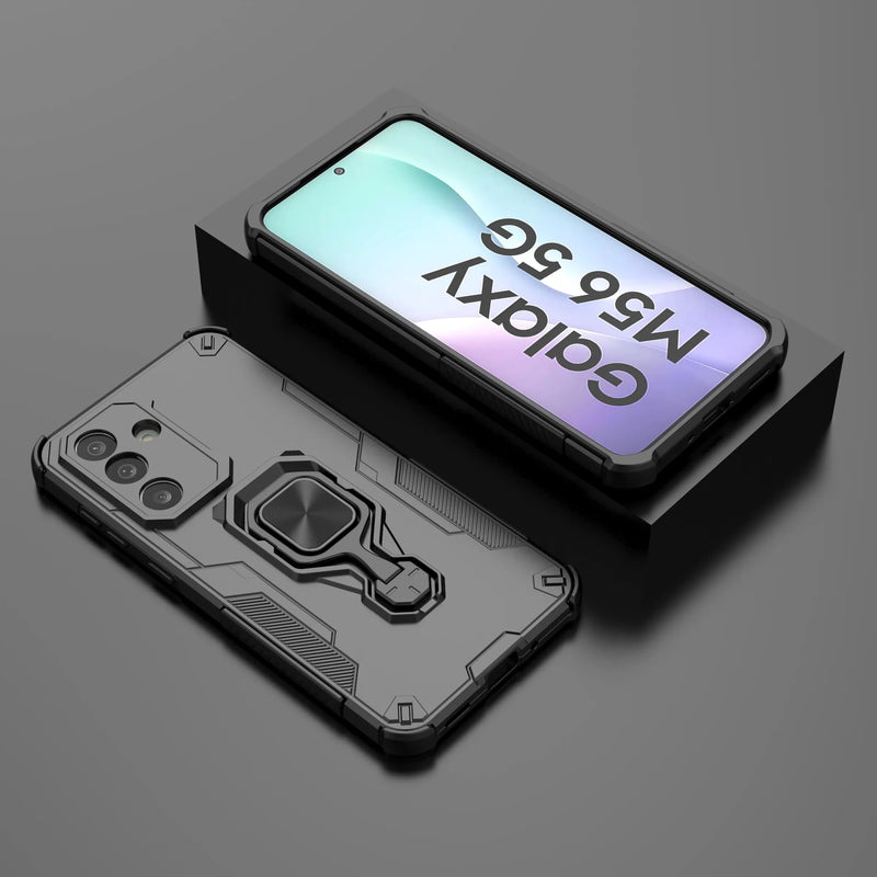 Classic Connect Robot - Mobile Back Cover for Samsung Galaxy M56 5G - 6.74 Inches