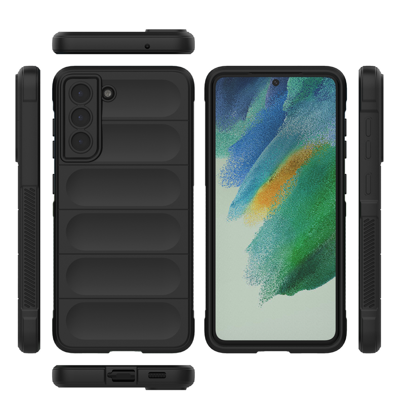 Shield Silicone - Mobile Case for Samsung Galaxy S21 FE 5G - 6.4 Inches - (INR 159 Only for prepaid orders)